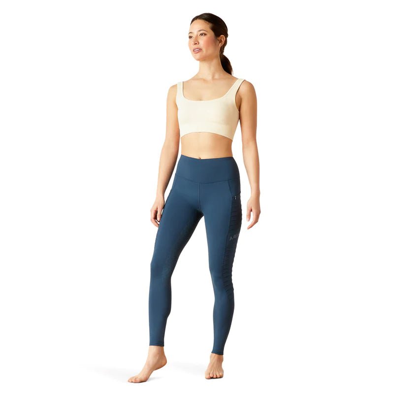 Ariat EOS Full Seat Ladies Tights Deep Petroleum - Aitken's Saddlery