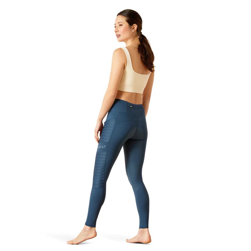 Ariat EOS Full Seat Ladies Tights Deep Petroleum - Aitken's Saddlery
