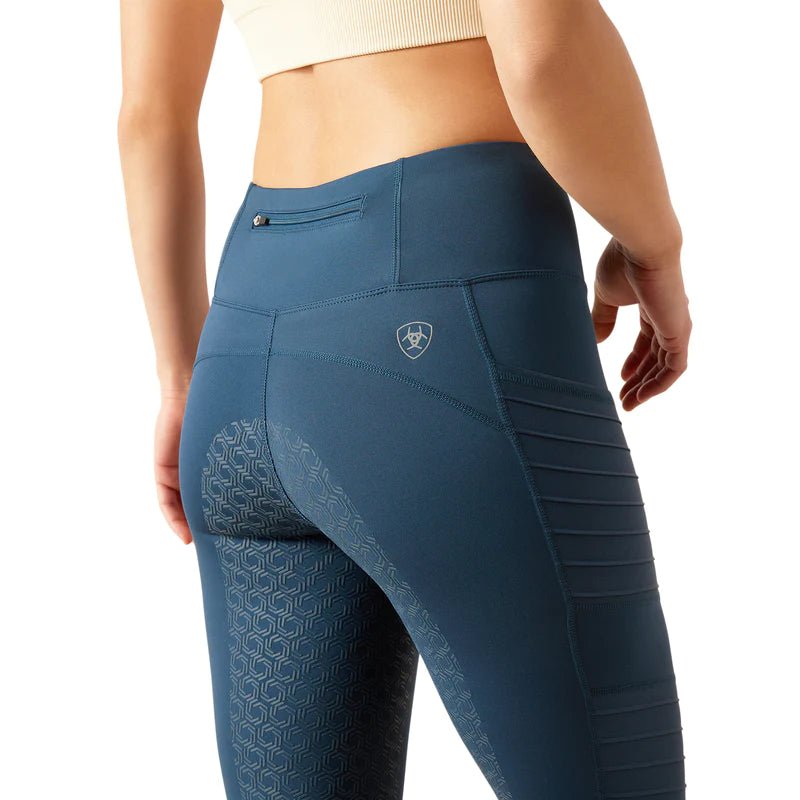 Ariat EOS Full Seat Ladies Tights Deep Petroleum - Aitken's Saddlery