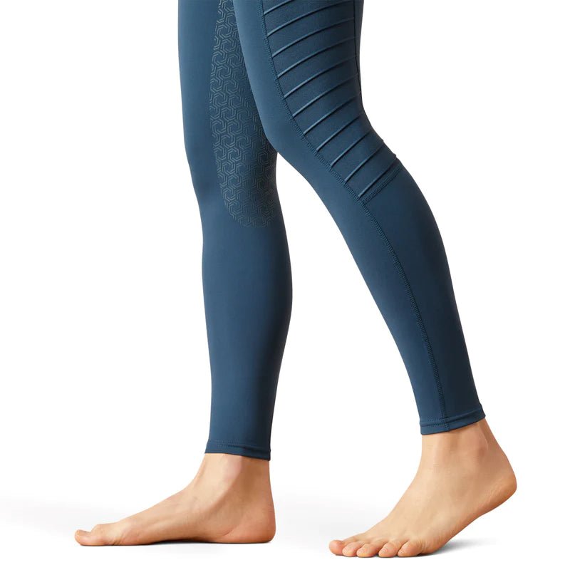Ariat EOS Full Seat Ladies Tights Deep Petroleum - Aitken's Saddlery