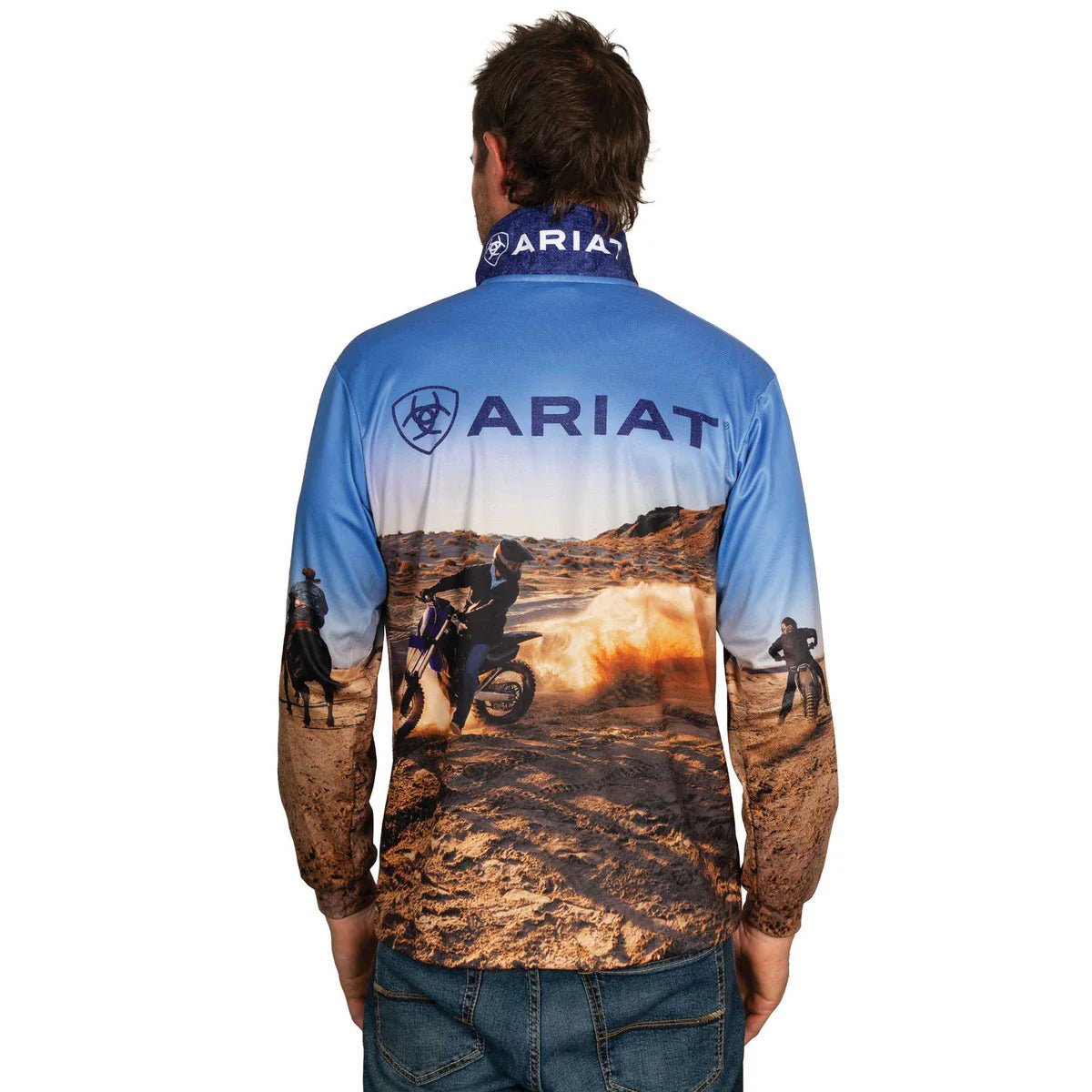 Ariat Fishing Shirt Lets Ride - Aitken's Saddlery