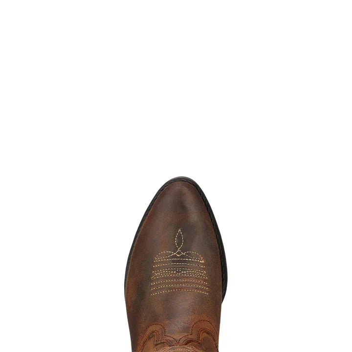 Ariat Kids Heritage Western Boots Distressed Brown - Aitken's Saddlery