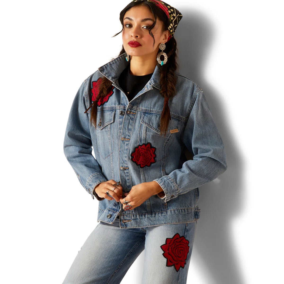 Ariat Ladies Rodeo Quincy Trucker Jacket Anaheim - Aitken's Saddlery