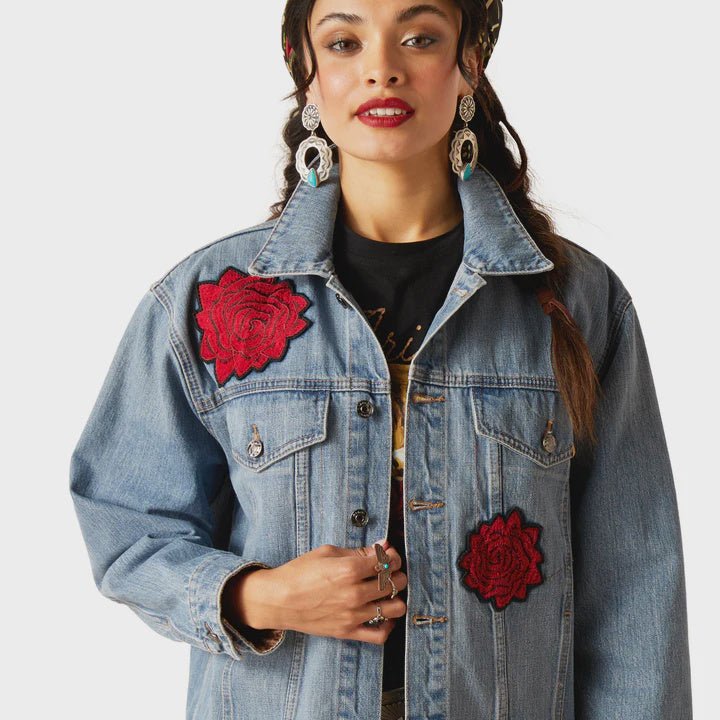 Ariat Ladies Rodeo Quincy Trucker Jacket Anaheim - Aitken's Saddlery