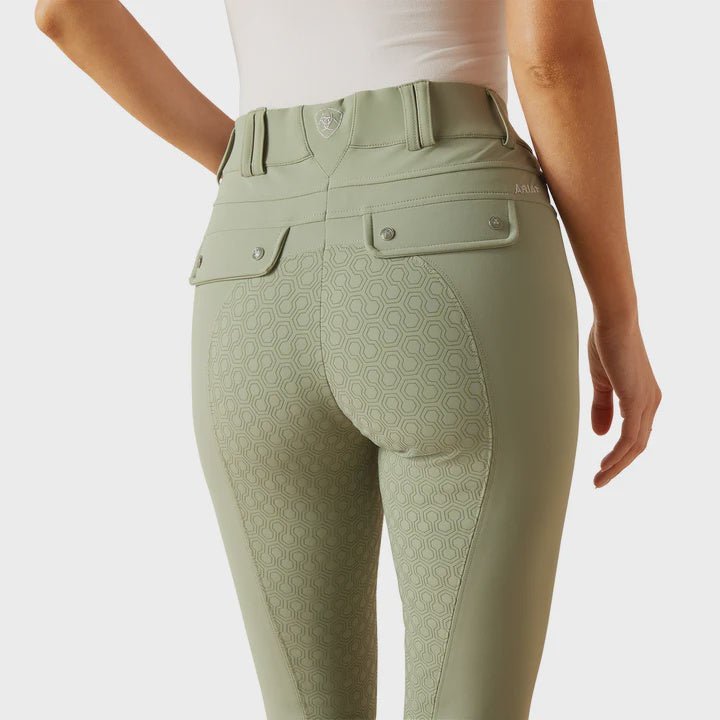 Ariat Ladies Tri Factor Grip FS Breech Lily Pad - Aitken's Saddlery