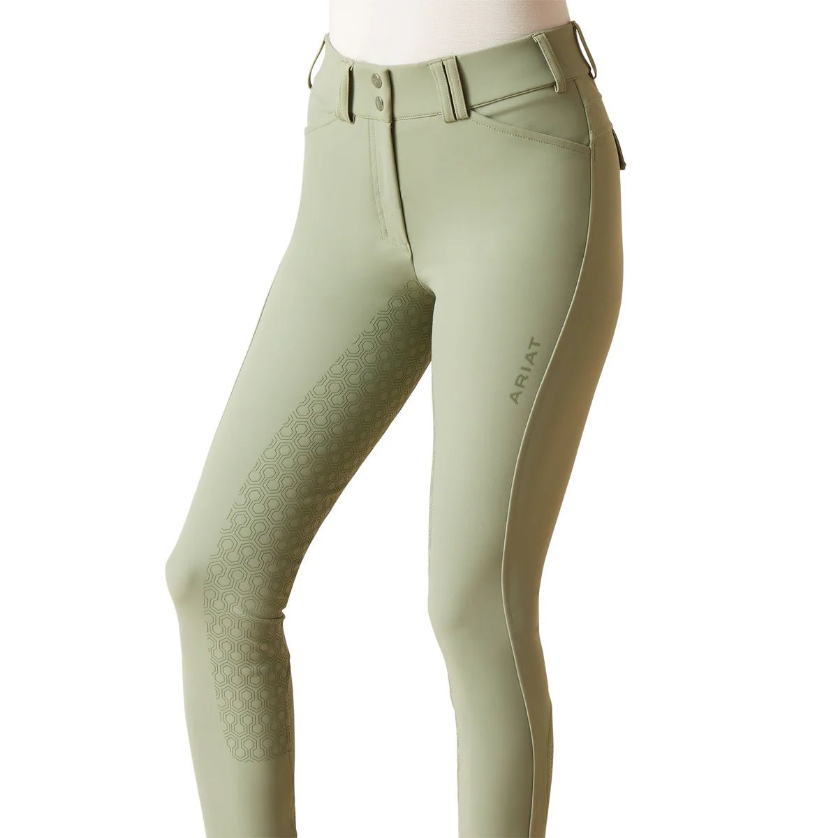 Ariat Ladies Tri Factor Grip FS Breech Lily Pad - Aitken's Saddlery