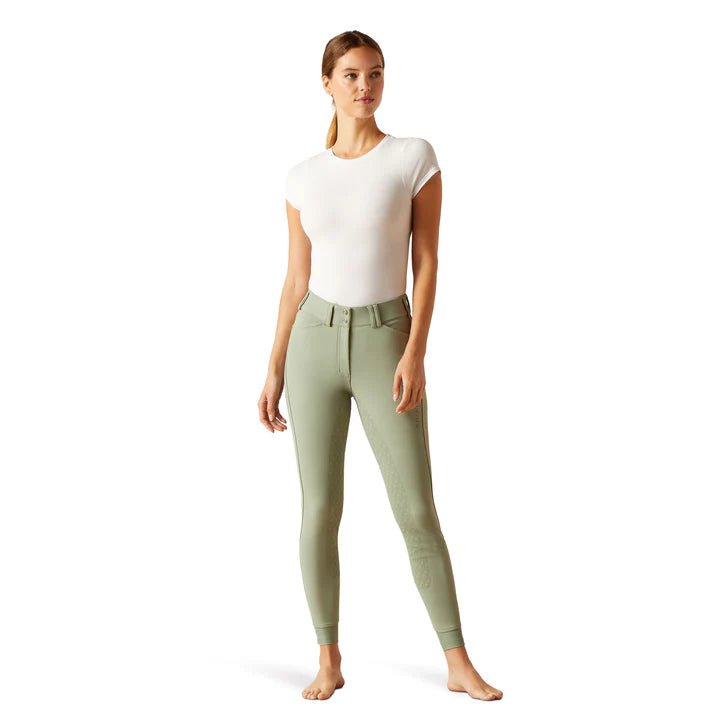 Ariat Ladies Tri Factor Grip FS Breech Lily Pad - Aitken's Saddlery