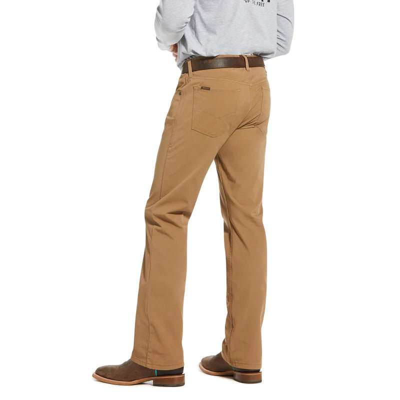 Ariat M5 Boone Slim Straight Leg Mens Jeans Khaki - Aitken's Saddlery