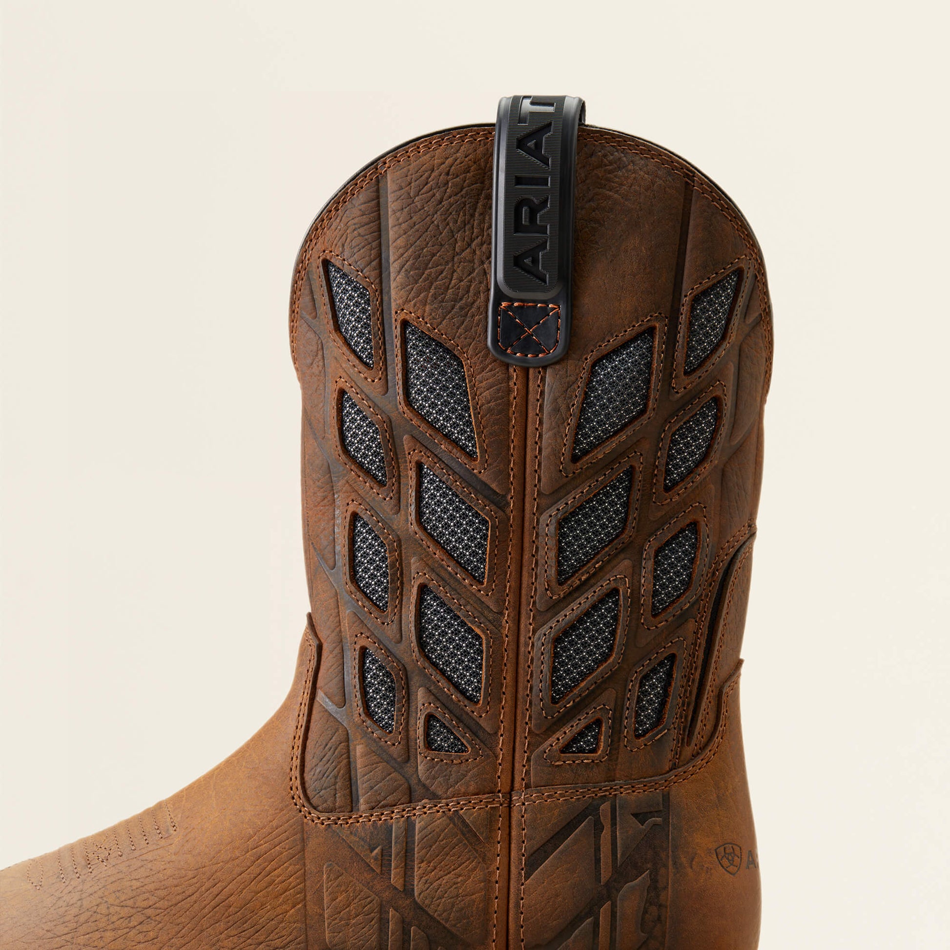 Ariat Mens Big Rig Tread Venttek Earth Graphite Boots - Aitken's Saddlery