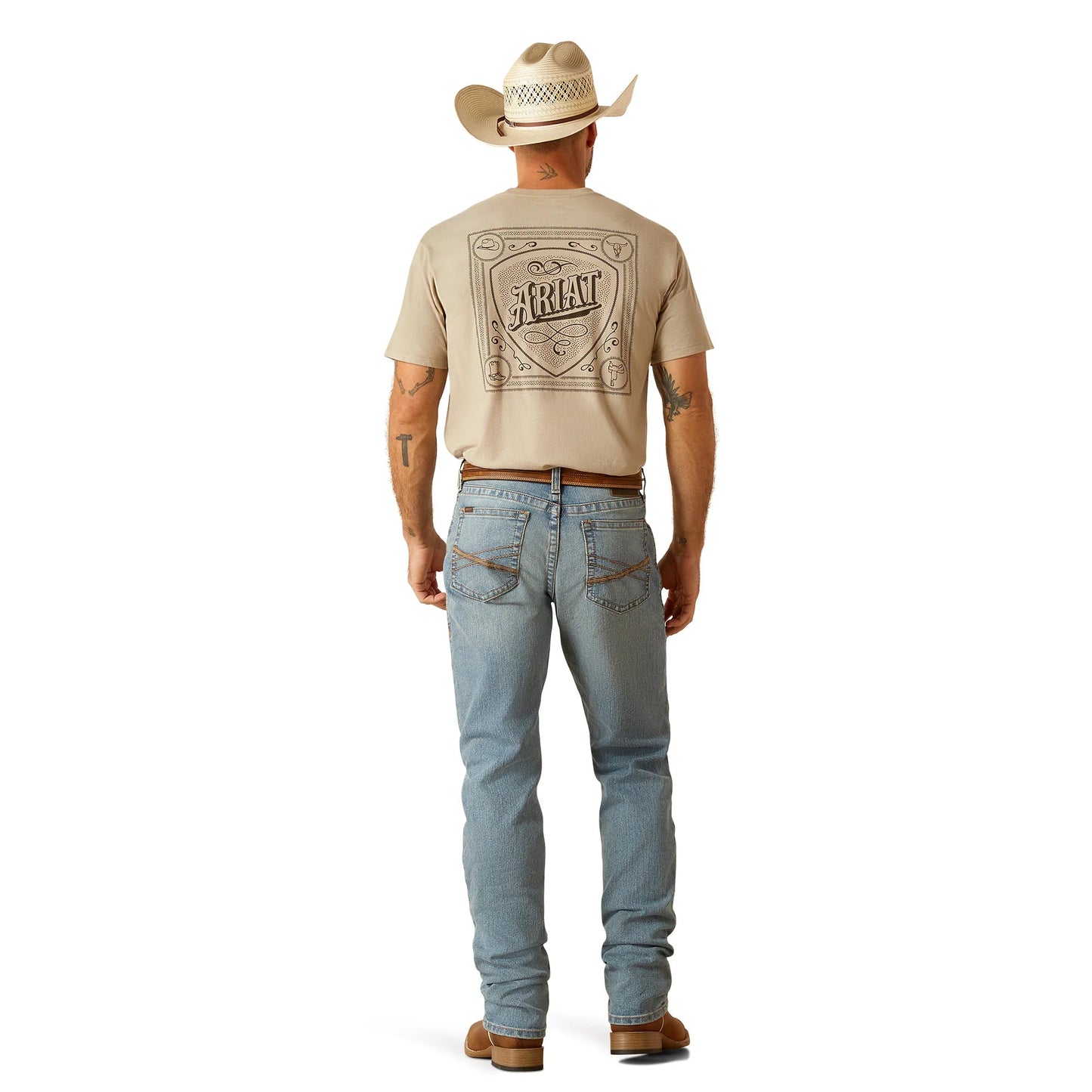 Ariat Mens M1 Straight Pitcher Lindo - Aitken's Saddlery