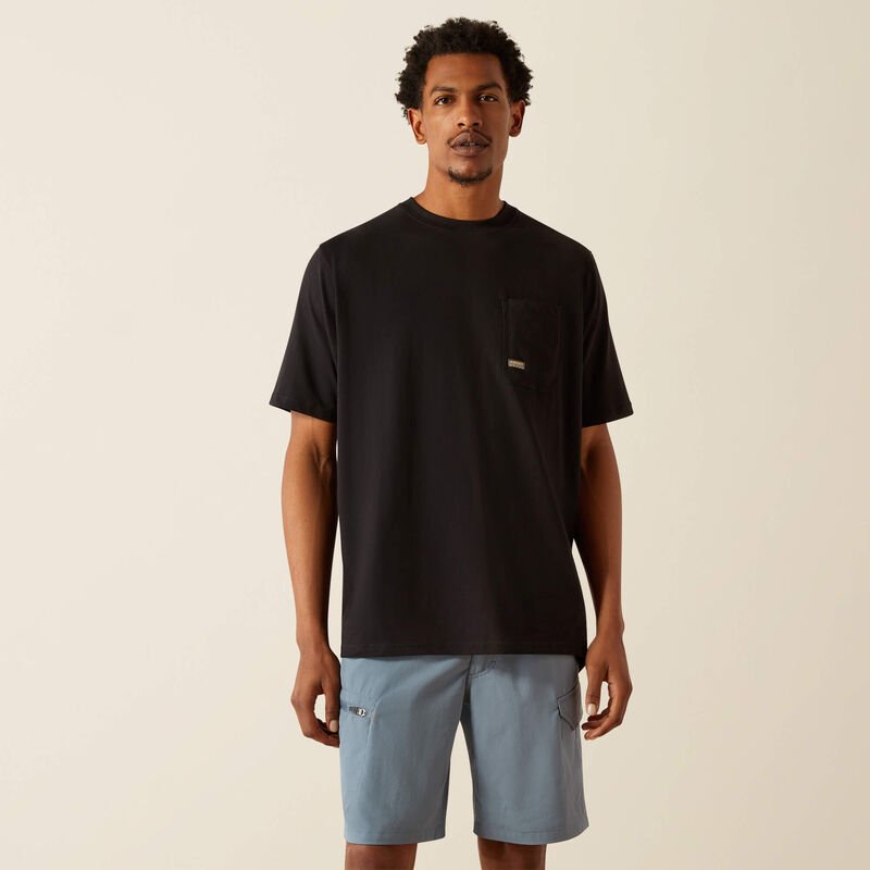Ariat Rebar Cotton Strong Hardhead Mens SS Tee - Aitken's Saddlery