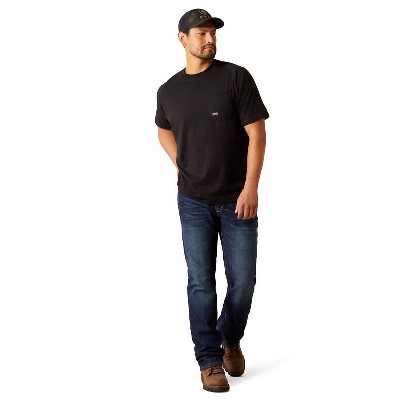 Ariat Rebar Cotton Strong Workhog Mens Tee - Aitken's Saddlery