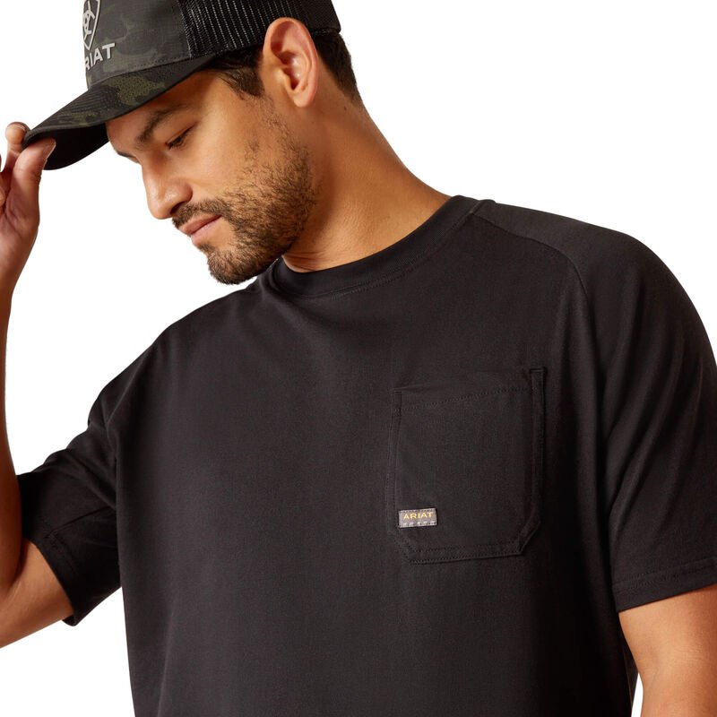 Ariat Rebar Cotton Strong Workhog Mens Tee - Aitken's Saddlery
