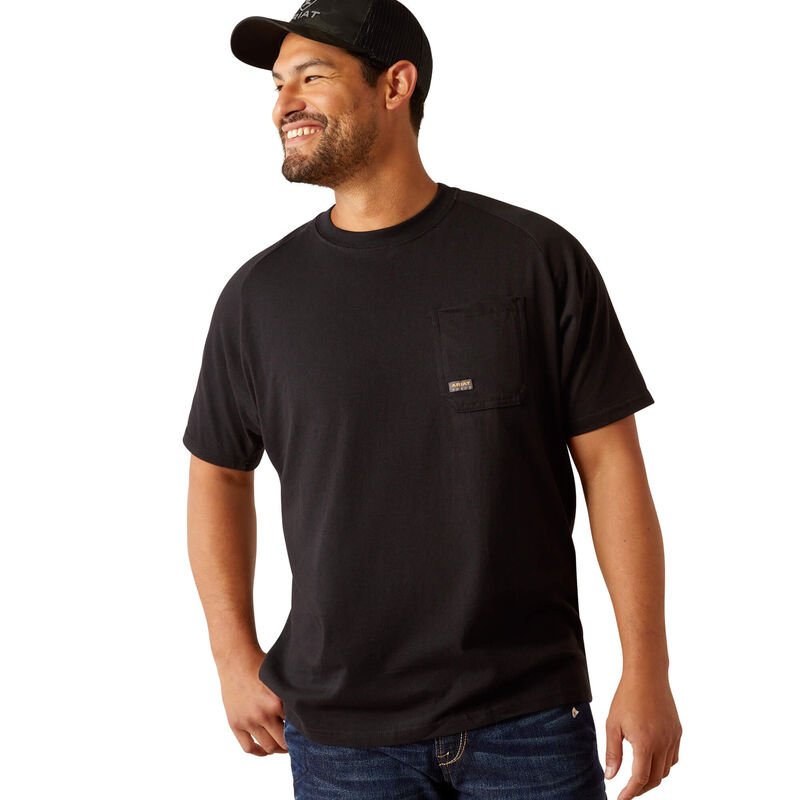 Ariat Rebar Cotton Strong Workhog Mens Tee - Aitken's Saddlery