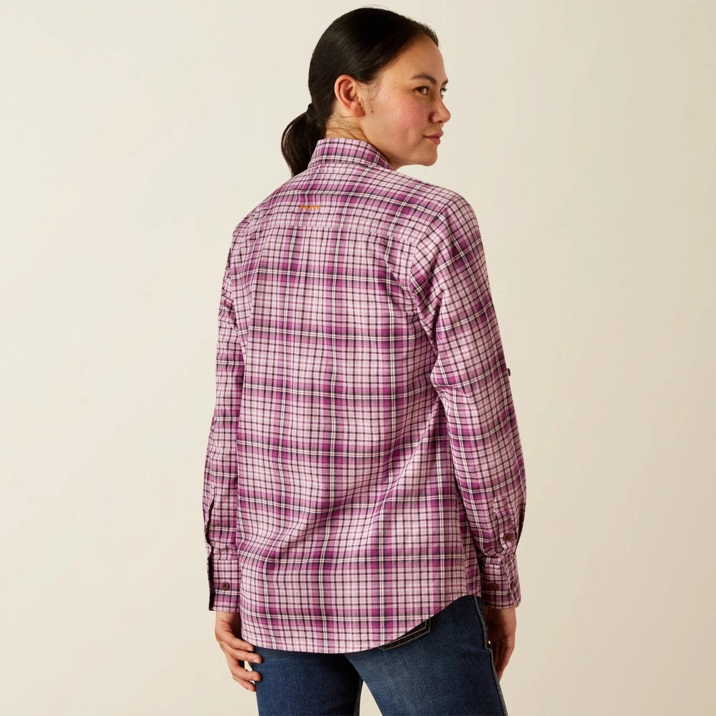 Ariat Rebar Made Tough Durastretch LS Ladies Work Shirt - Aitken's Saddlery