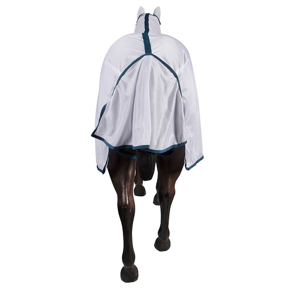 Aussie Mesh Hooded Combo White - Aitken's Saddlery