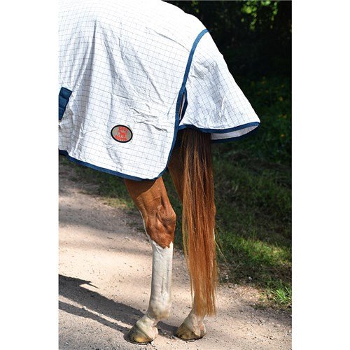 Aussie Tear-Stop Hooded Combo White - Aitken's Saddlery