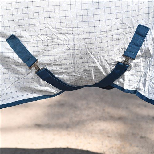 Aussie Tear-Stop Hooded Combo White - Aitken's Saddlery