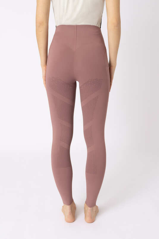 B Vertigo Vikoria Seamless FG Ladies Tights Burlwood Pink - Aitken's Saddlery