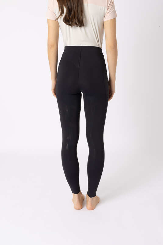 B Vertigo Vikoria Seamless FG Ladies Tights Dark Grey - Aitken's Saddlery