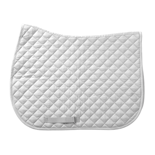 Basic All Purpose Saddlecloth White - Aitken's Saddlery