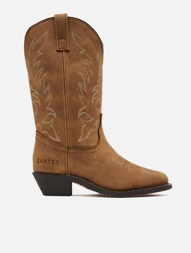 Baxter Ladies Distressed Western Boot - Aitken's Saddlery