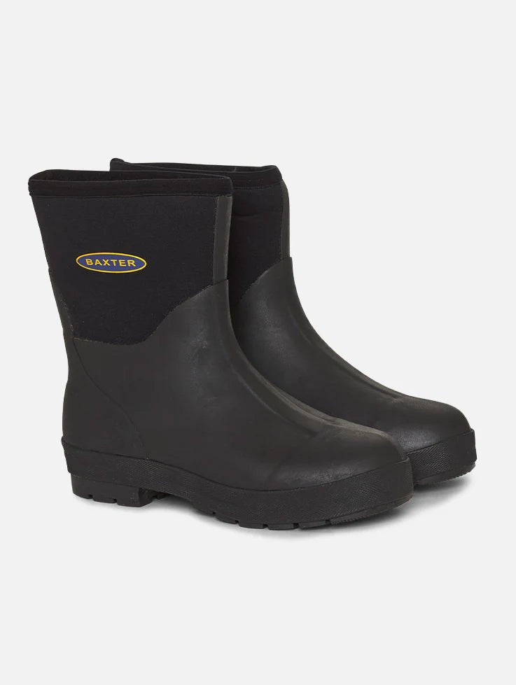 Baxter Snugga Short Black Boots - Aitken's Saddlery
