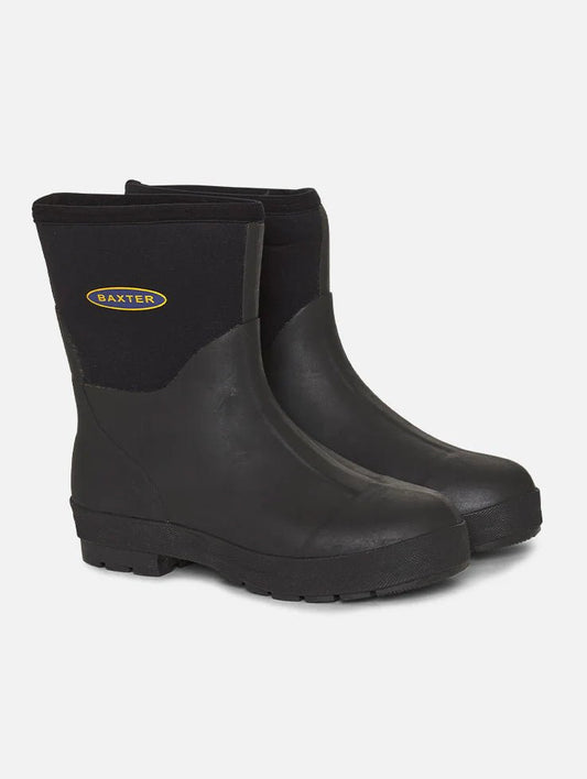 Baxter Snugga Short Black Boots - Aitken's Saddlery