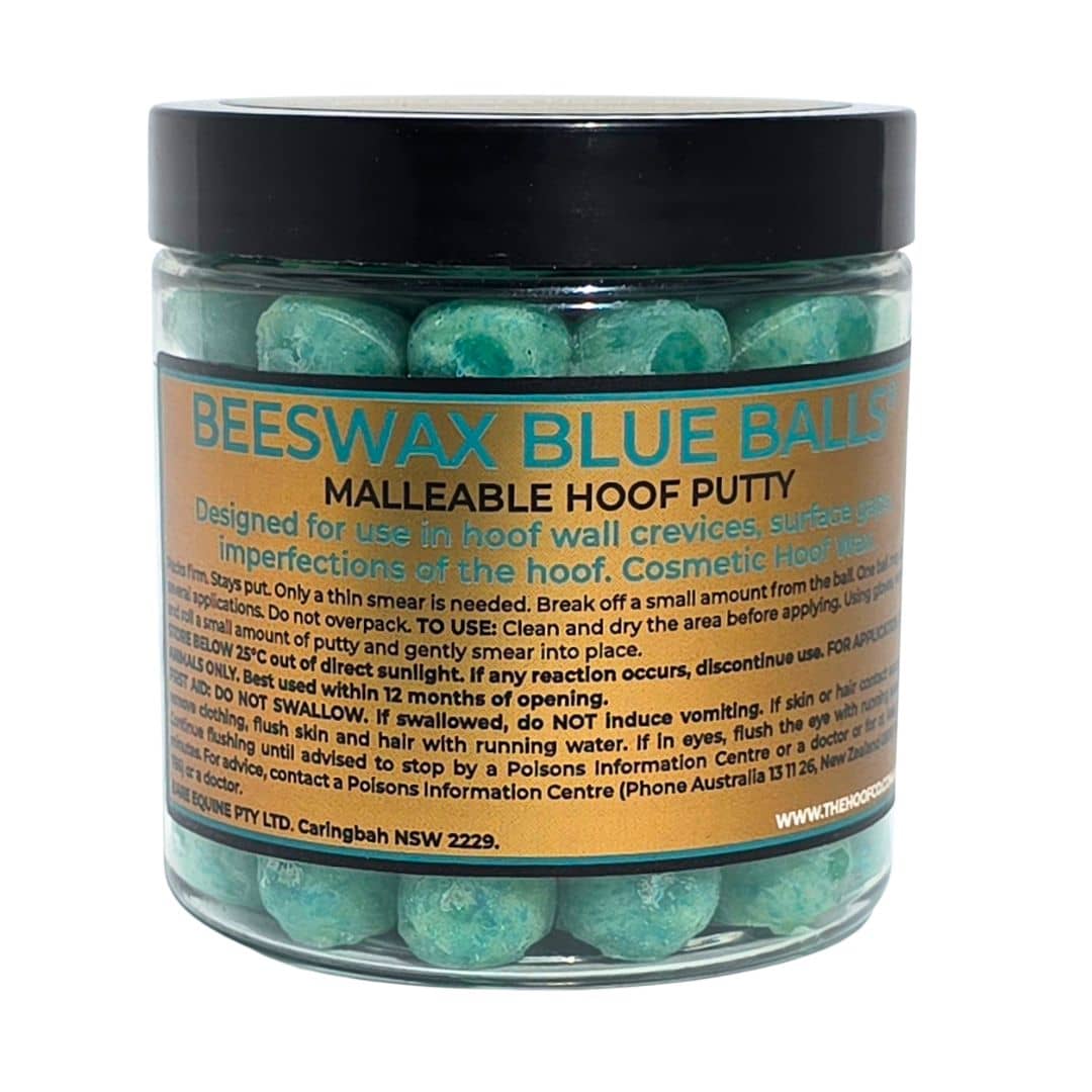 Beeswax Blue Balls for Seedy Toe & White Line Defects - Aitken's Saddlery