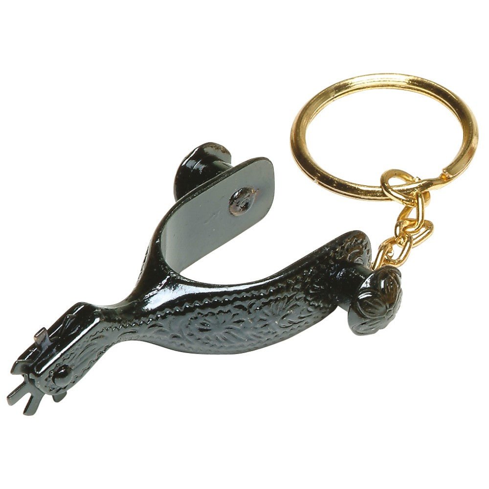 Black Spur Key Ring - Aitken's Saddlery