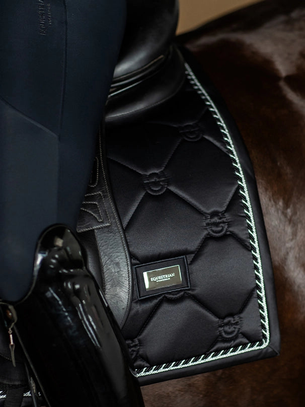 Equestrian Stockholm Dressage Pad Black Editition