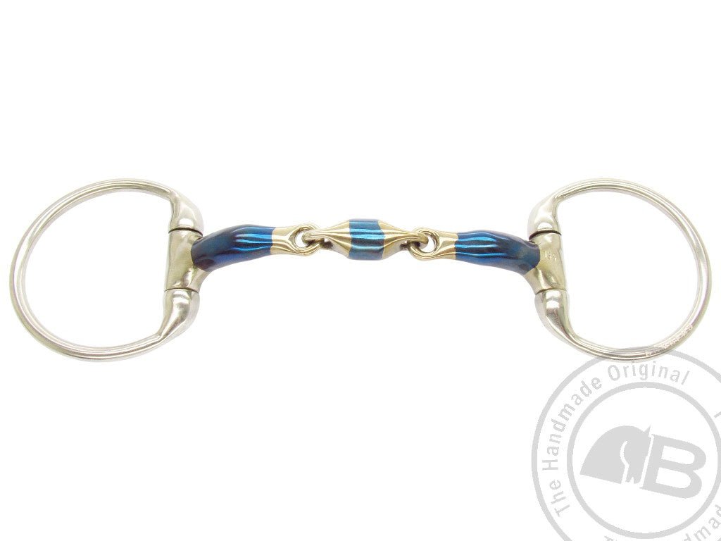 Bomber Bradoon Eggbutt Elliptical Dressage Control Bit - Aitken's Saddlery