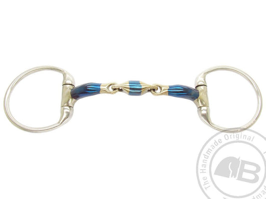 Bomber Bradoon Eggbutt Elliptical Dressage Control Bit - Aitken's Saddlery