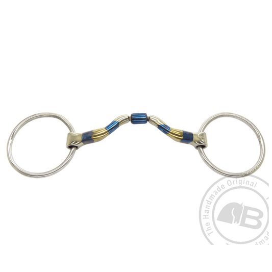 Bomber Loose Ring Ported Barrel Bit - Aitken's Saddlery