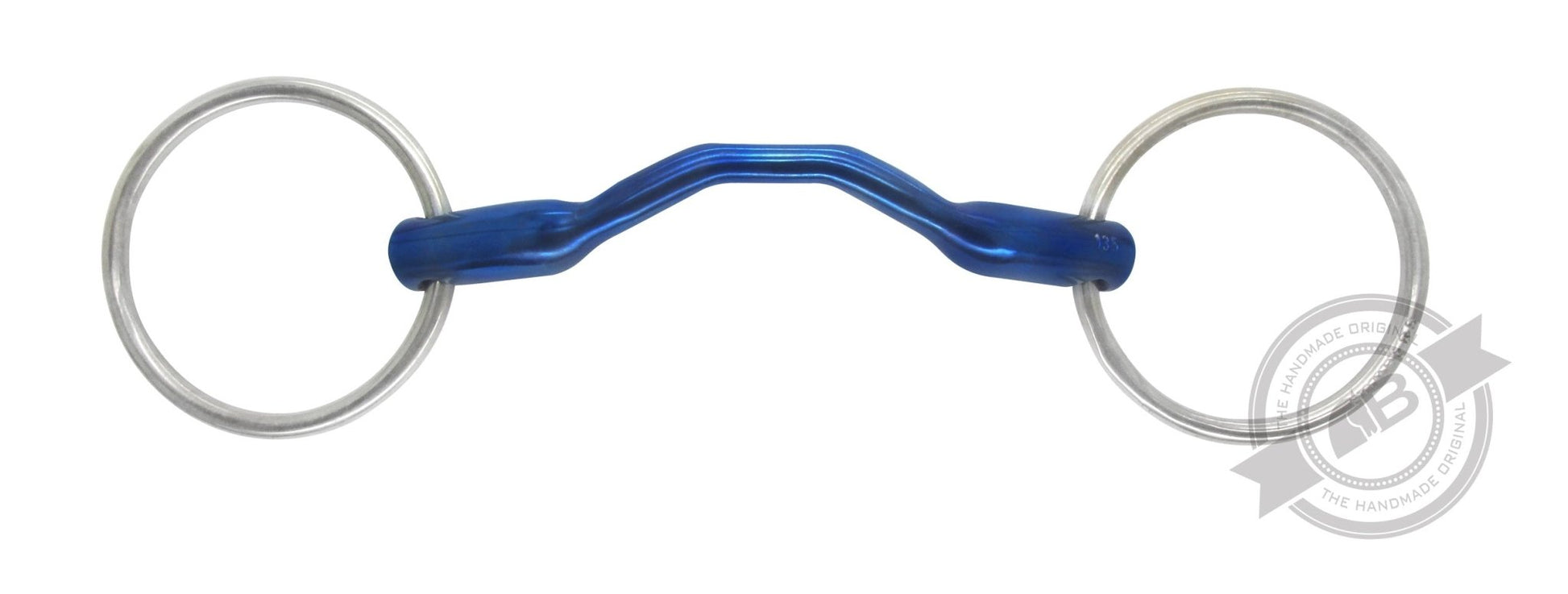 Bomber Loose Ring Titanium Happy Tongue Bit - Aitken's Saddlery