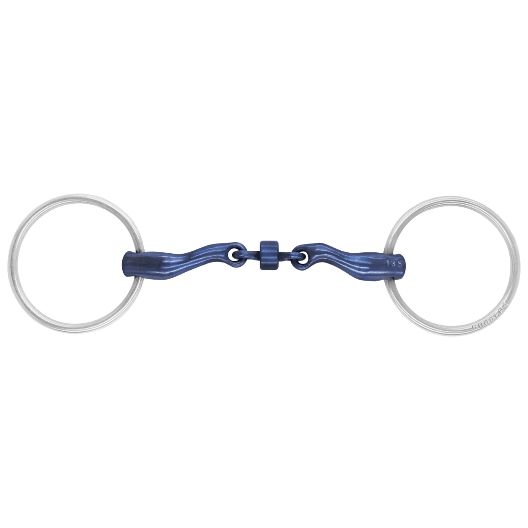 Bomber Loose Ring Titanium McHardy Bit - Aitken's Saddlery