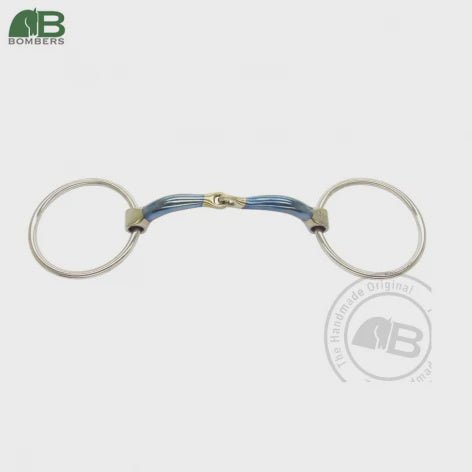 Bomber Loose Ring Ultra Comfy Lock Up Bit 12mm - Aitken's Saddlery