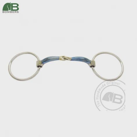 Bomber Loose Ring Ultra Comfy Lock Up Bit 14mm - Aitken's Saddlery