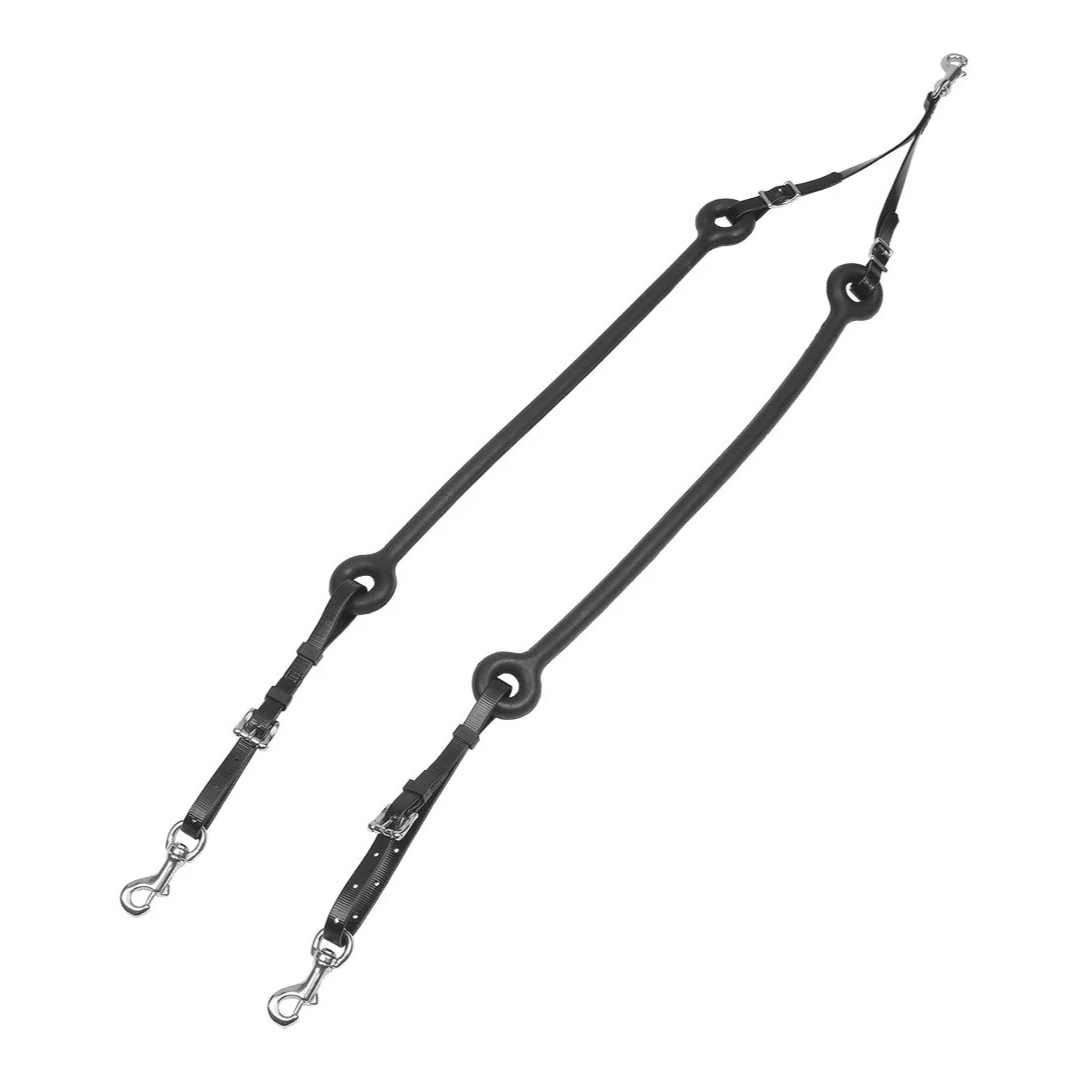 Bungee Martingale Black - Aitken's Saddlery