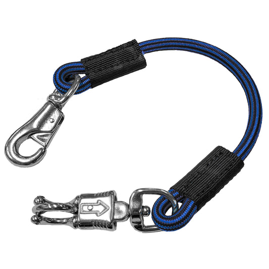 Bungee Trailer Tie Blue - Aitken's Saddlery
