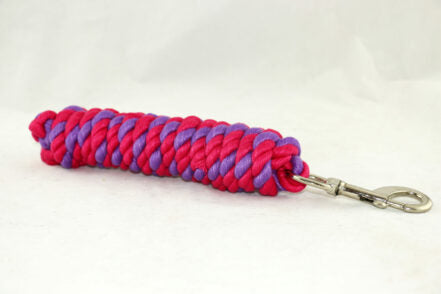 Lead Multi Coloured 1 Inch Snap 2.4 Metres