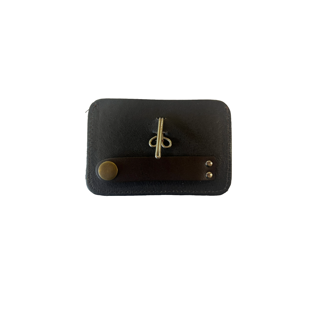Cavalier Leather 3 Digit Bridle Number Holder Brown
