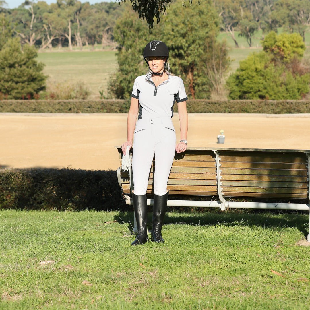 Cavalier Ladies Breeches White - Aitken's Saddlery