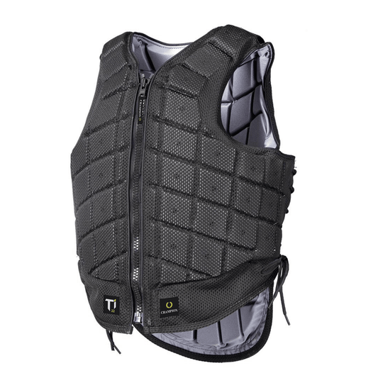 Champion Ti22 Adult Safety Vest Black - Aitken's Saddlery