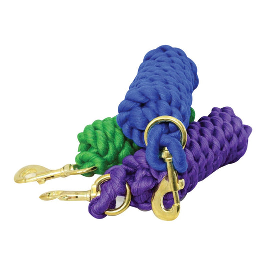 Cotton Lead with Brass Snap - Aitken's Saddlery