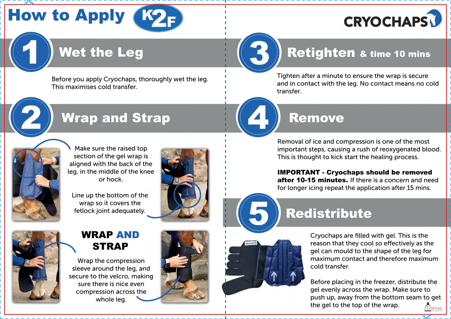 Cryochaps K2 Ice Wrap - Aitken's Saddlery