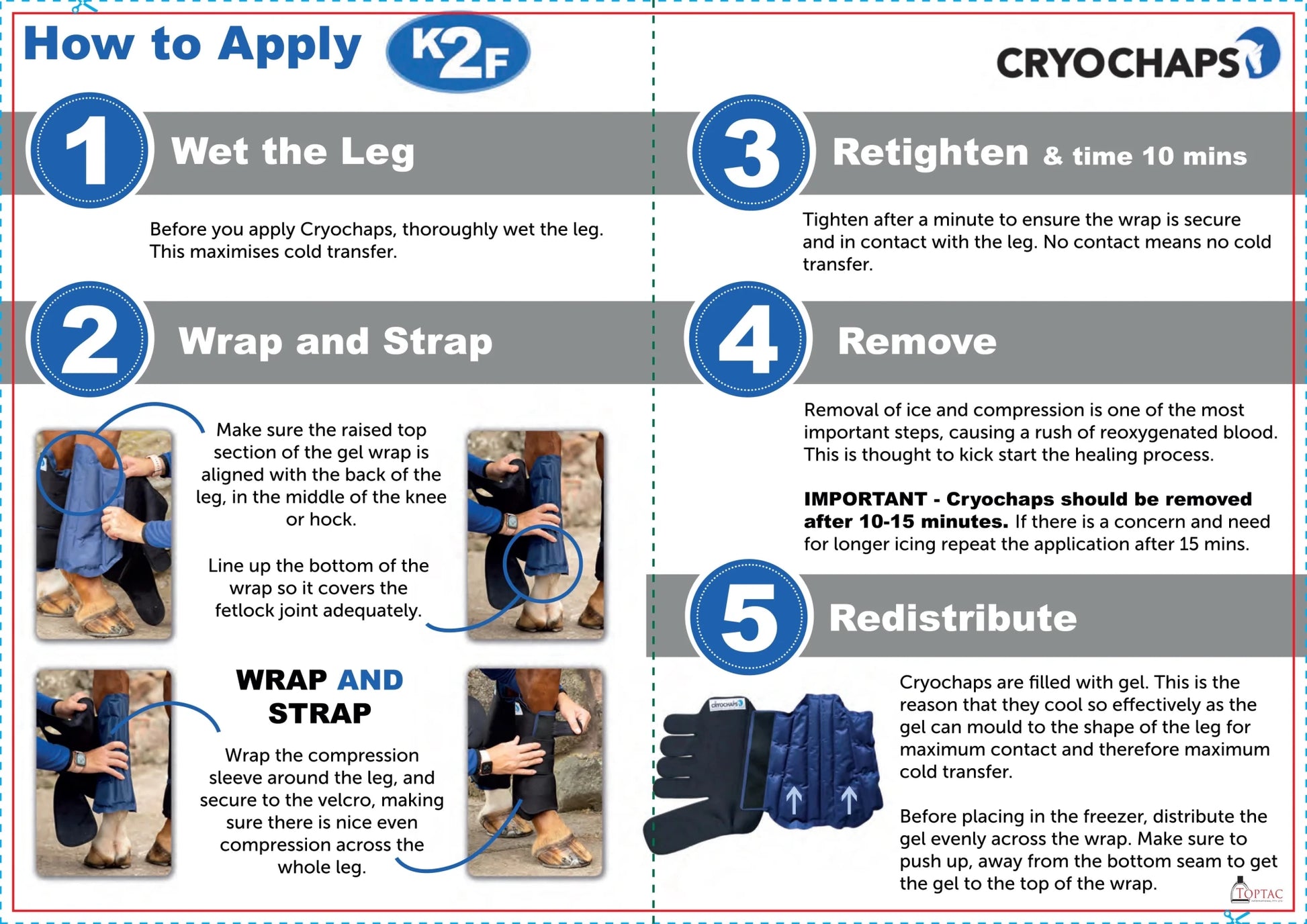 Cryochaps K2 Ice Wrap - Aitken's Saddlery