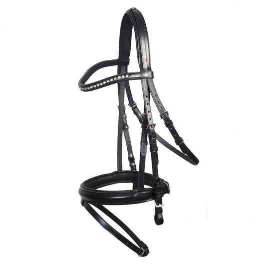 Schockemohle Berlin Hannovrian Bridle Black & Silver