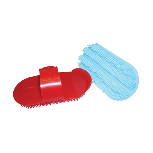Sarvis Curry Comb Plastic Assorted Colours