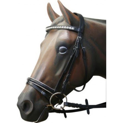 Diamonte Hannovrian Bridle - Aitken's Saddlery